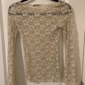 Long sleeve Lace Shirt